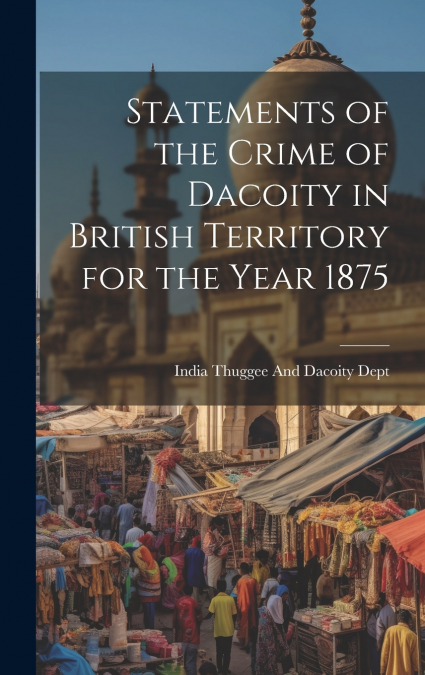 Statements of the Crime of Dacoity in British Territory for the Year 1875