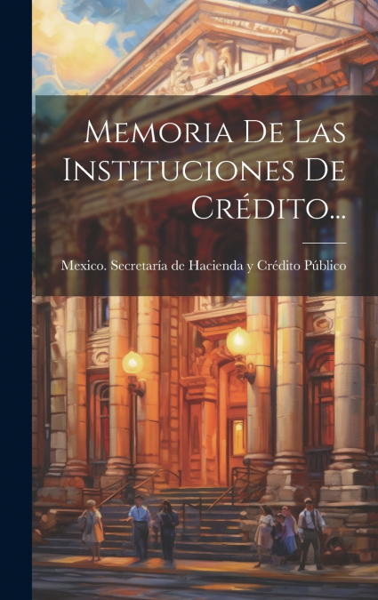 Memoria De Las Instituciones De Crédito...