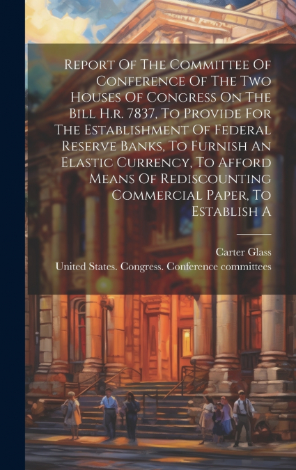 Report Of The Committee Of Conference Of The Two Houses Of Congress On The Bill H.r. 7837, To Provide For The Establishment Of Federal Reserve Banks, To Furnish An Elastic Currency, To Afford Means Of