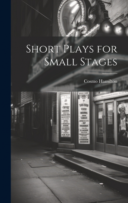 Short Plays for Small Stages