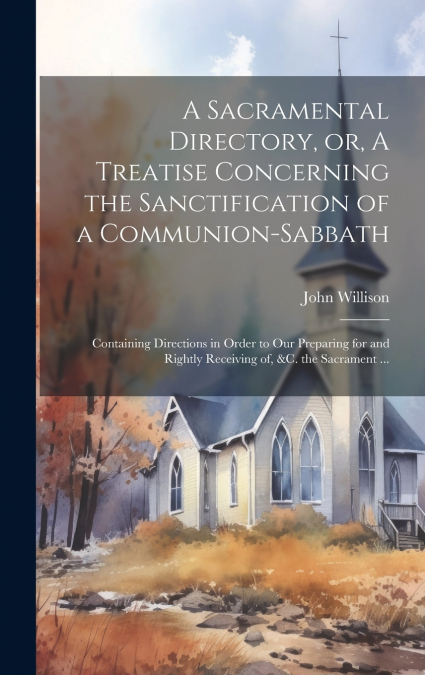 A Sacramental Directory, or, A Treatise Concerning the Sanctification of a Communion-Sabbath