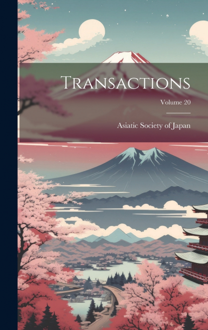 Transactions; Volume 20
