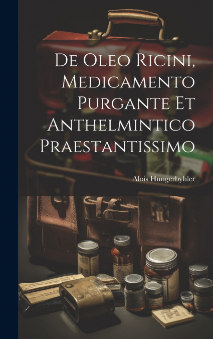 De Oleo Ricini, Medicamento Purgante Et Anthelmintico Praestantissimo