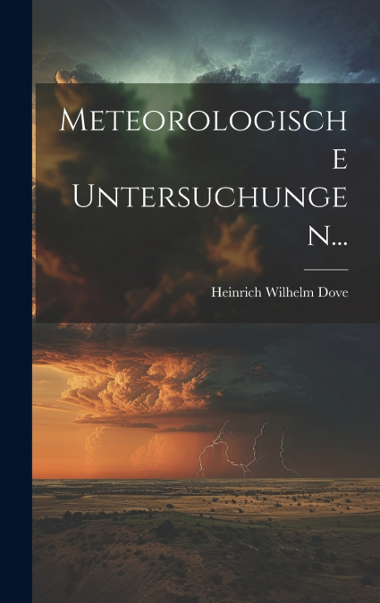 Meteorologische Untersuchungen...
