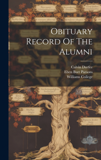 Obituary Record Of The Alumni