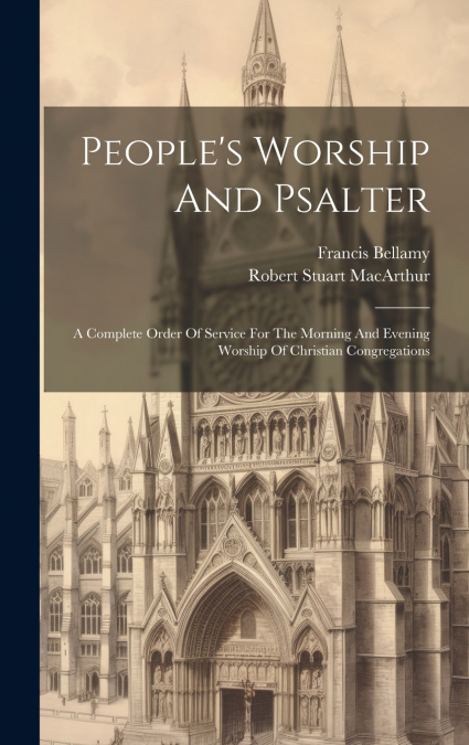 People’s Worship And Psalter