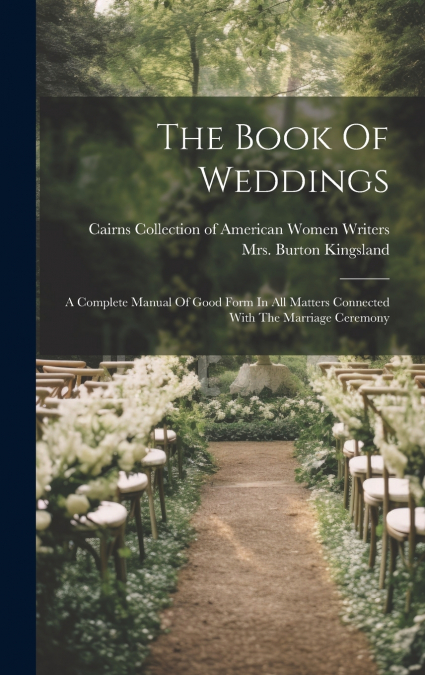 The Book Of Weddings