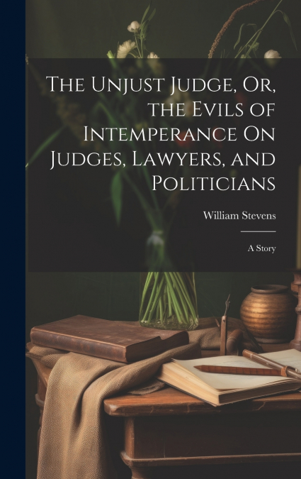 The Unjust Judge, Or, the Evils of Intemperance On Judges, Lawyers, and Politicians