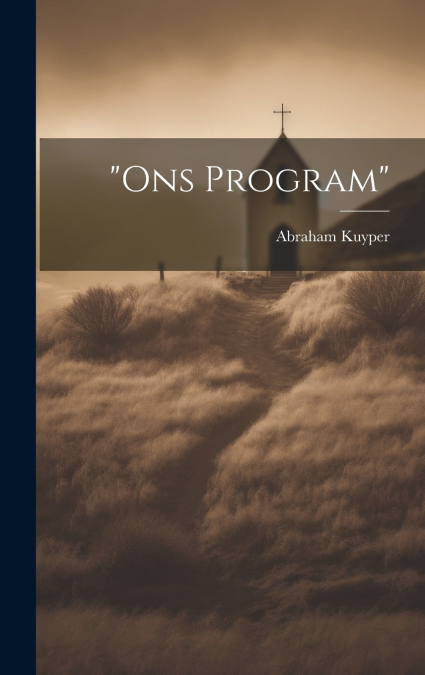 'Ons program'