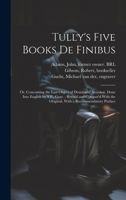 Tully’s Five Books de Finibus