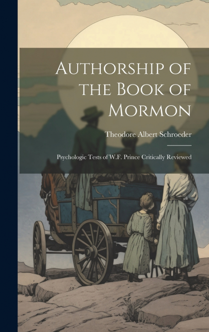 Authorship of the Book of Mormon