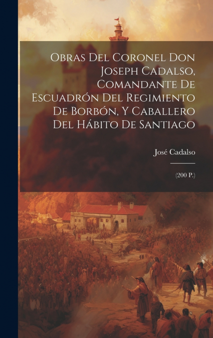 Obras Del Coronel Don Joseph Cadalso, Comandante De Escuadrón Del Regimiento De Borbón, Y Caballero Del Hábito De Santiago