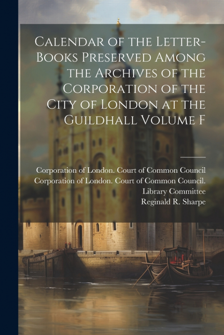 Calendar of the Letter-books Preserved Among the Archives of the Corporation of the City of London at the Guildhall Volume F