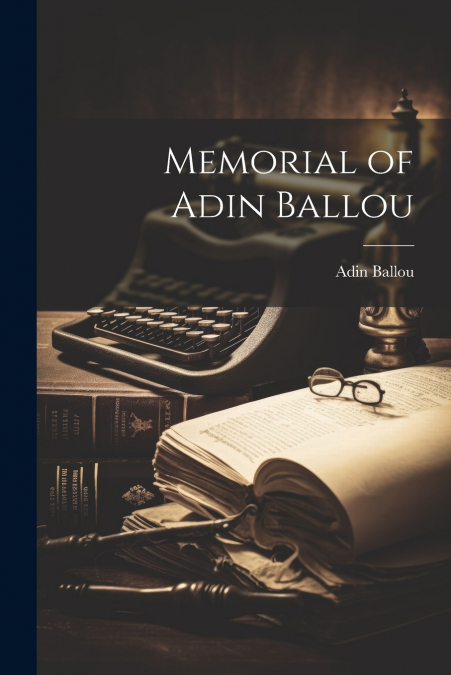 Memorial of Adin Ballou