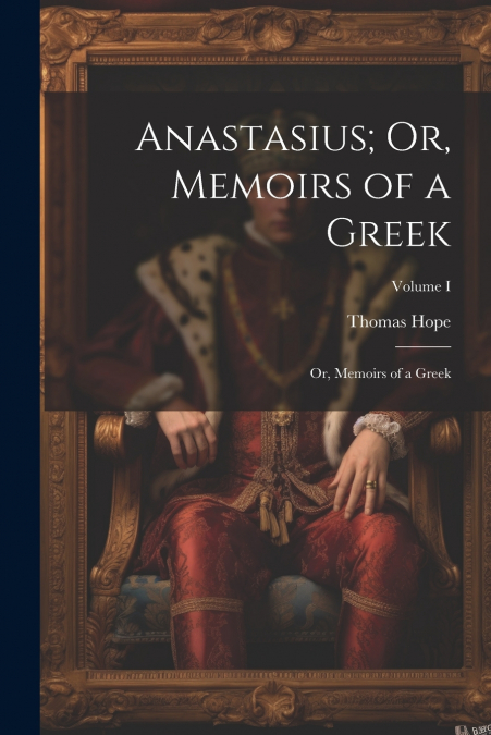 Anastasius; Or, Memoirs of a Greek