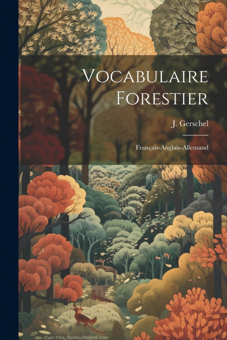 Vocabulaire Forestier