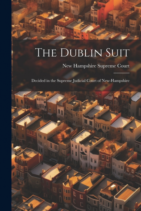 The Dublin Suit
