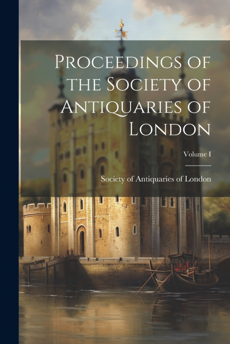 Proceedings of the Society of Antiquaries of London; Volume I