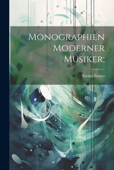 Monographien Moderner Musiker;