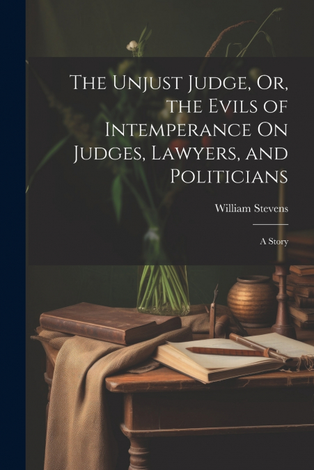 The Unjust Judge, Or, the Evils of Intemperance On Judges, Lawyers, and Politicians