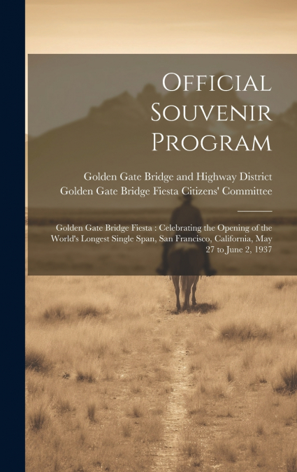 Official Souvenir Program