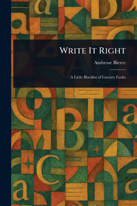 Write It Right