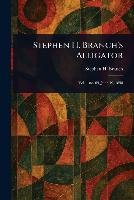 Stephen H. Branch’s Alligator