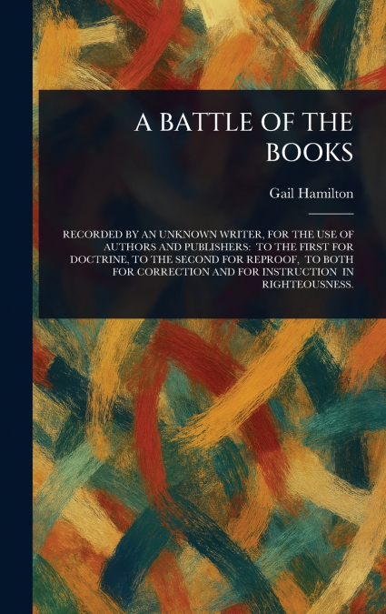 A BATTLE OF THE BOOKS