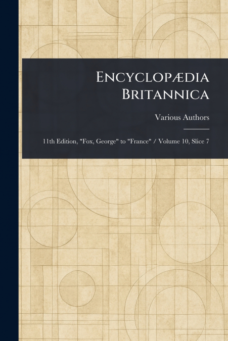 Encyclopædia Britannica