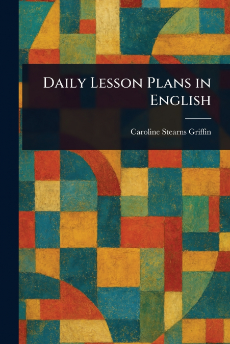 Daily Lesson Plans in English