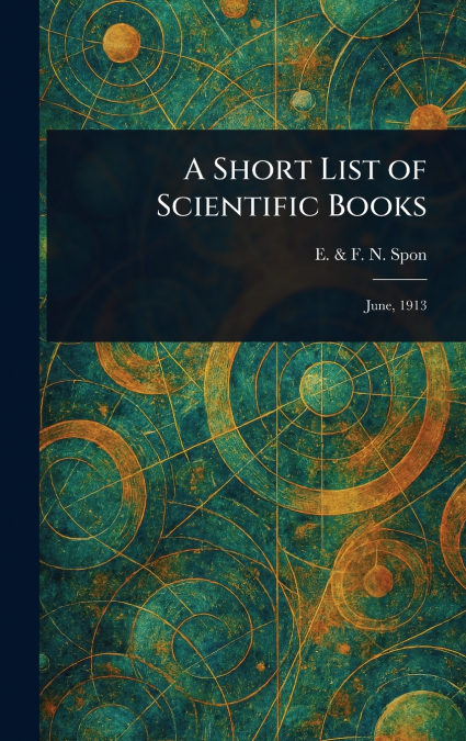 A Short List of Scientific Books