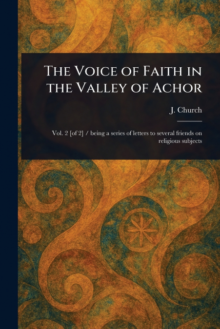 The Voice of Faith in the Valley of Achor