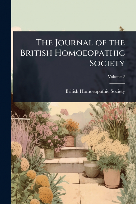 The Journal of the British Homoeopathic Society