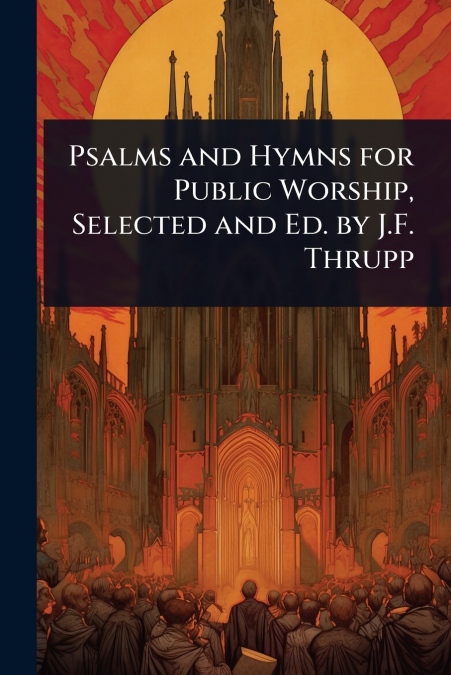 Psalms and Hymns for Public Worship, Selected and Ed. by J.F. Thrupp