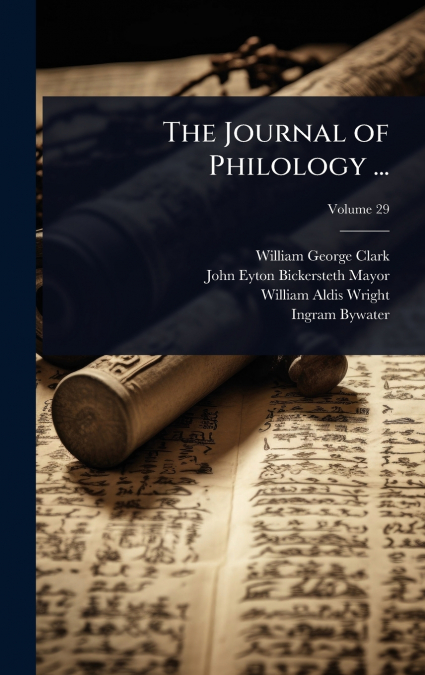 The Journal of Philology ...
