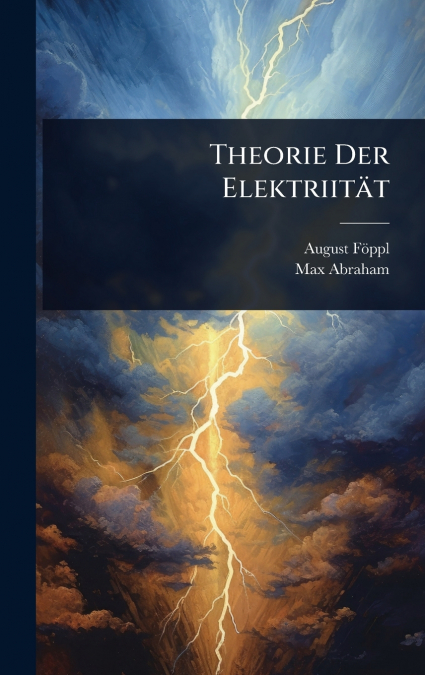 Theorie Der ElektriitÃ¤t