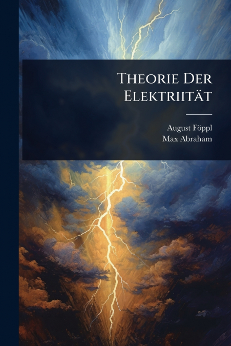 Theorie Der ElektriitÃ¤t
