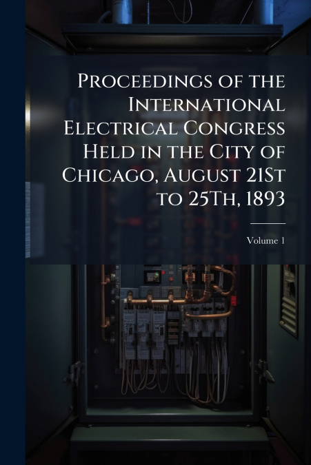 Proceedings of the International Electrical Congress Held in the City of Chicago, August 21St to 25Th, 1893