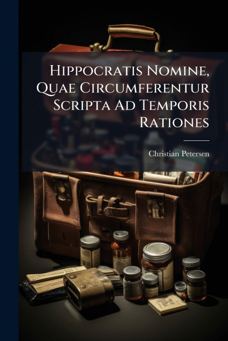 Hippocratis Nomine, Quae Circumferentur Scripta Ad Temporis Rationes