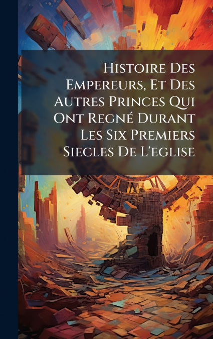 Histoire Des Empereurs, Et Des Autres Princes Qui Ont RegnÃ© Durant Les Six Premiers Siecles De L’eglise