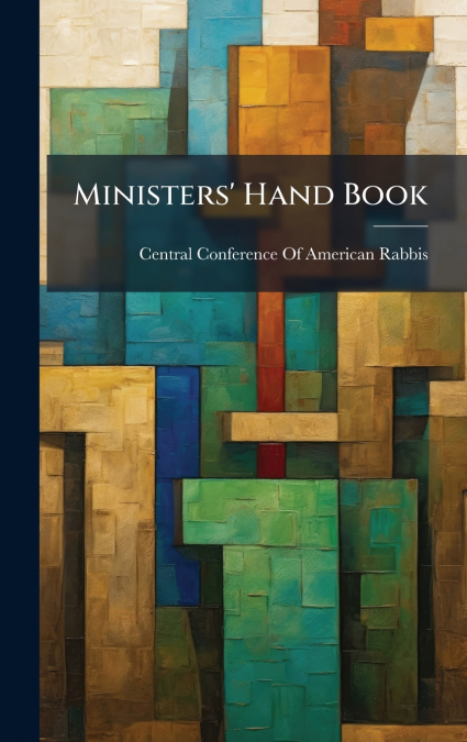 Ministers’ Hand Book