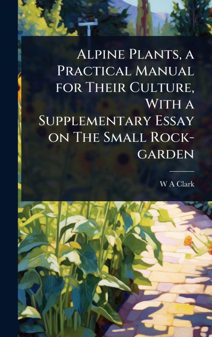 Alpine Plants, a Practical Manual for Their Culture, With a Supplementary Essay on The Small Rock-garden