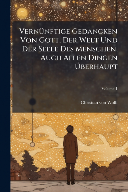 VernÃ¼nftige Gedancken Von Gott, Der Welt Und Der Seele Des Menschen, Auch Allen Dingen Ãberhaupt