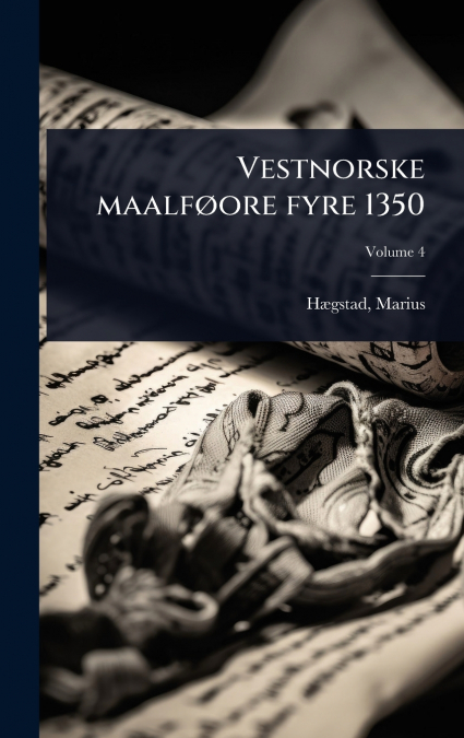 Vestnorske maalfÃ¸ore fyre 1350