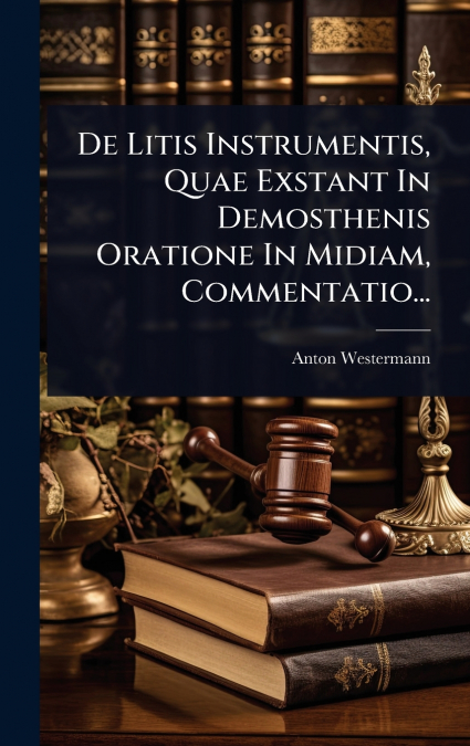De Litis Instrumentis, Quae Exstant In Demosthenis Oratione In Midiam, Commentatio...