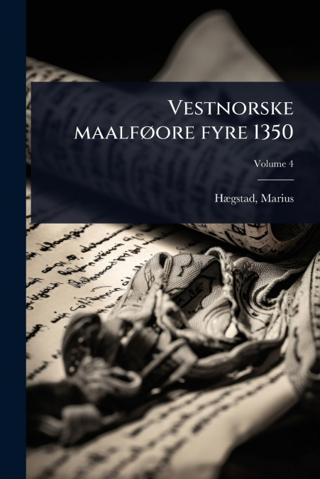 Vestnorske maalfÃ¸ore fyre 1350