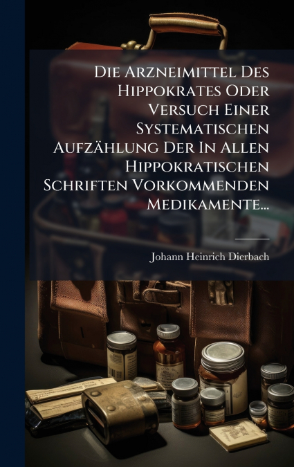 Die Arzneimittel Des Hippokrates Oder Versuch Einer Systematischen AufzÃ¤hlung Der In Allen Hippokratischen Schriften Vorkommenden Medikamente...