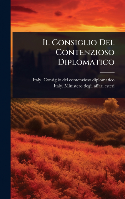 Il Consiglio Del Contenzioso Diplomatico