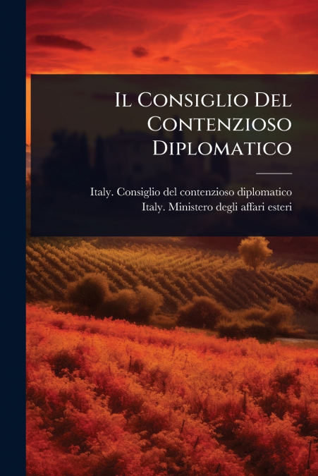 Il Consiglio Del Contenzioso Diplomatico