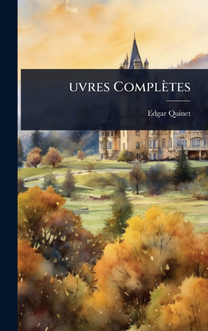 Âuvres ComplÃ¨tes